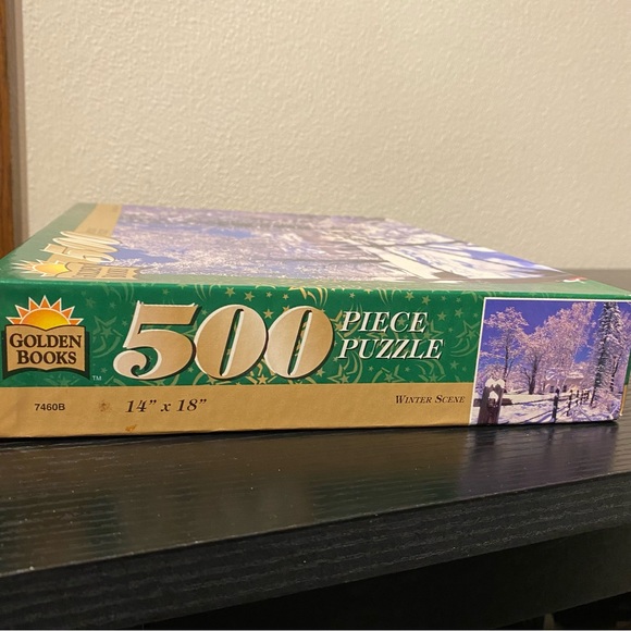 NEW Golden Books 500 Piece
Jigsaw Puzzle Winter Scene - Picture 4 of 5